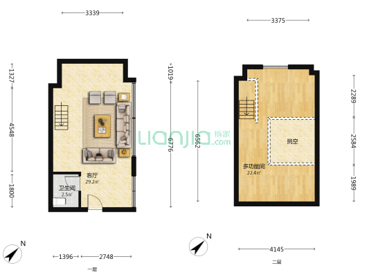 锦城苑商厦 1室1厅1卫 42平方