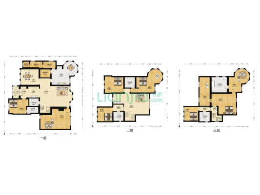 香江花园 9室3厅6卫 313平方