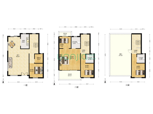 襄阳碧桂园芳邻 5室1厅3卫 201平方