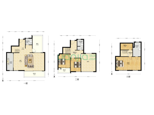 人居九林语叠云阁 3室1厅3卫 227平方