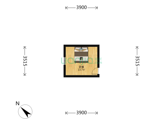 恒和西里 1室0厅0卫 13平方