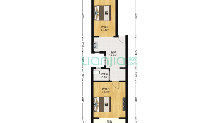 天平路91弄二手房实景图