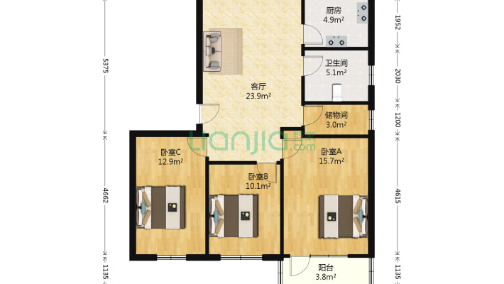惠东路300弄二手房实景图