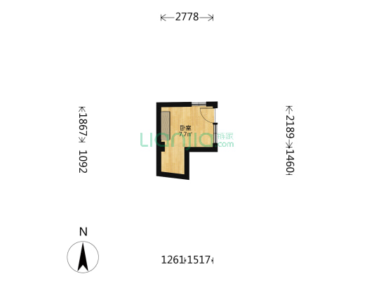 法源寺后街 1室0厅0卫 9平方