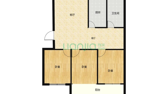 一小家属院二手房实景图