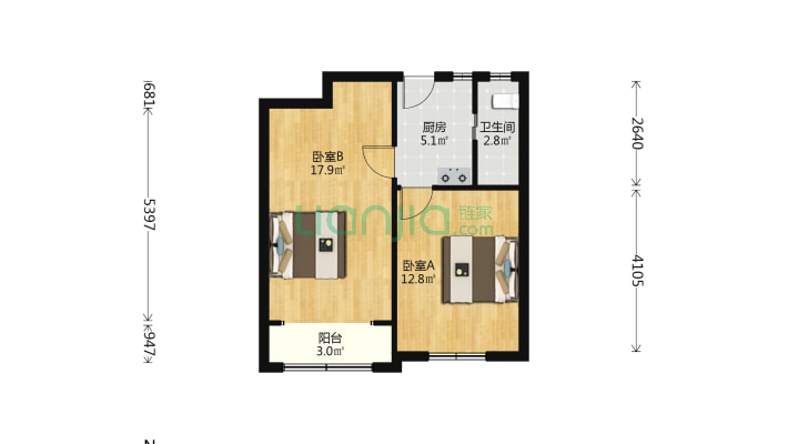 范东铁路小区二手房实景图