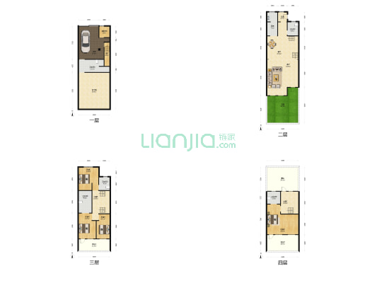 力旺弗朗明歌二期 4室2厅5卫 276平方