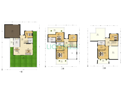 锦绣海湾城二期 6室2厅4卫 297平方