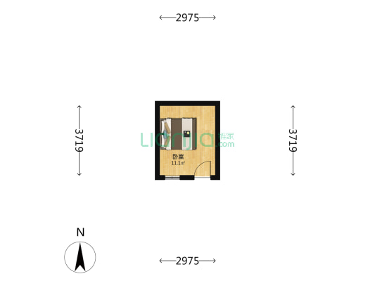 刷子市胡同 1室0厅0卫 13平方