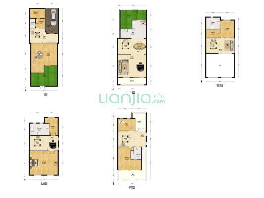 古韵坊 4室4厅4卫 460平方