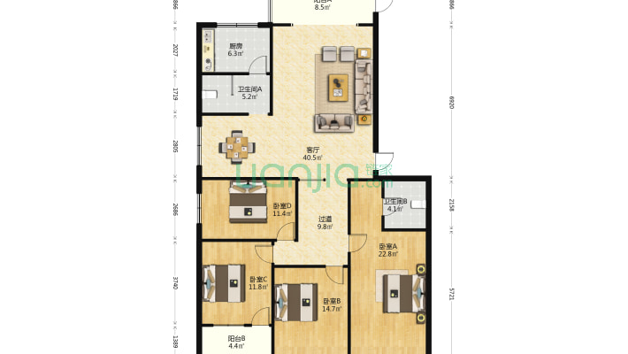 天星家园二手房实景图