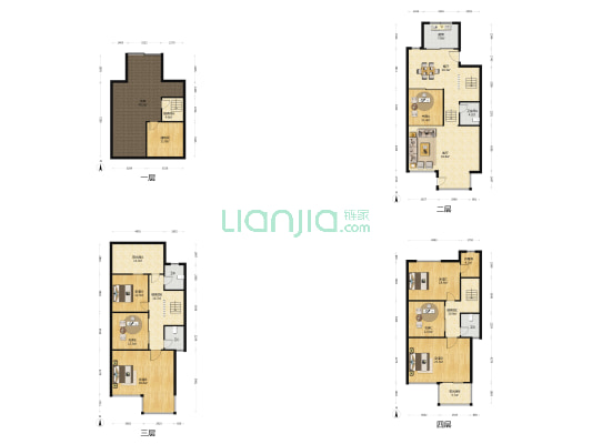 秀水庭 7室2厅4卫 321平方