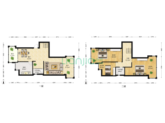 铁道十五局昆明办事处宿舍 3室2厅2卫 131平方