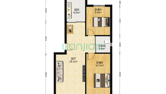 佳鑫园二期二手房实景图