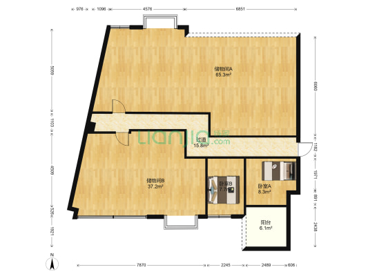 海西提 2室0厅0卫 134平方