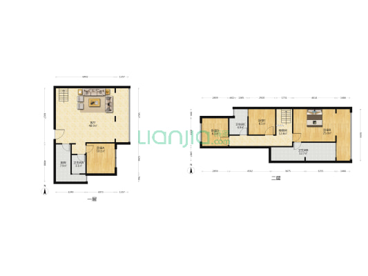 蓝光林肯公园四期悦心苑 4室1厅3卫 128平方