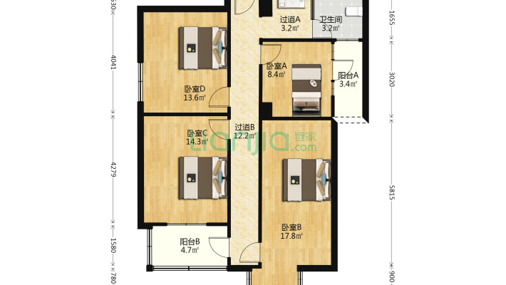 万豪公寓二手房实景图