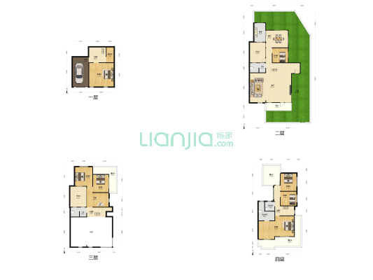 呼马山生态家园 8室2厅4卫 337平方