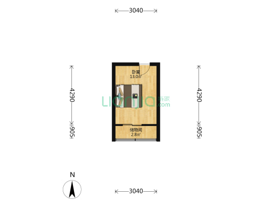 合力楼 1室0厅0卫 104平方