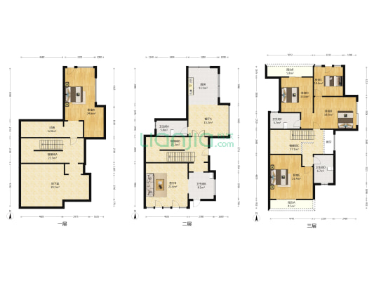 澜海半岛庄园度假酒店 5室2厅4卫 280平方