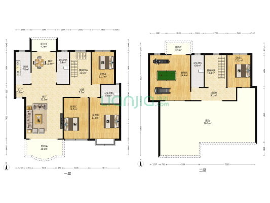 湖南省衡阳市质量技术监督局家属区 4室2厅3卫 236平方