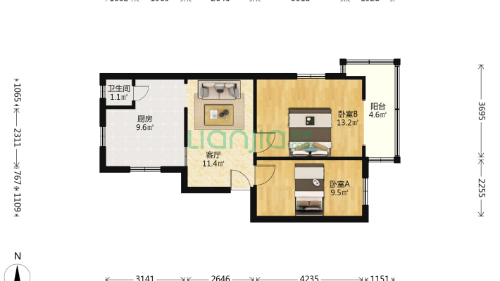 电科所住宅二手房实景图