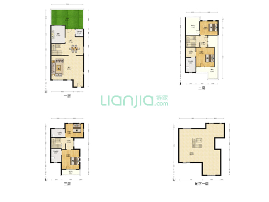 磐石坊 4室2厅4卫 327平方