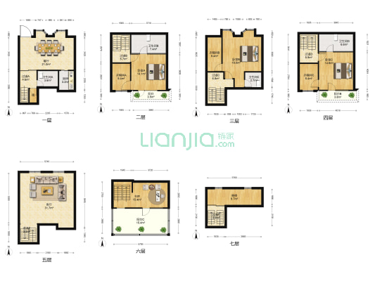 佳园上居 4室2厅4卫 204平方