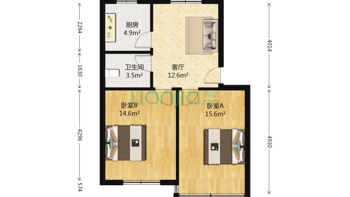 华江宿舍二手房实景图