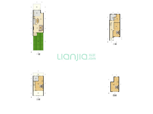 中海龙湾一期 3室2厅3卫 266平方