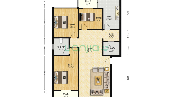 东顺城街490号二手房实景图