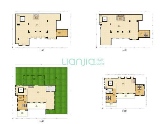东部华侨城天麓七区 4室4厅1卫 353平方