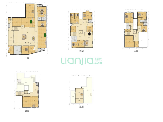 招商华侨城曦城四期 17室2厅12卫 530平方