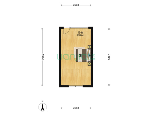 凤凰大道27号 1室0厅0卫 54平方