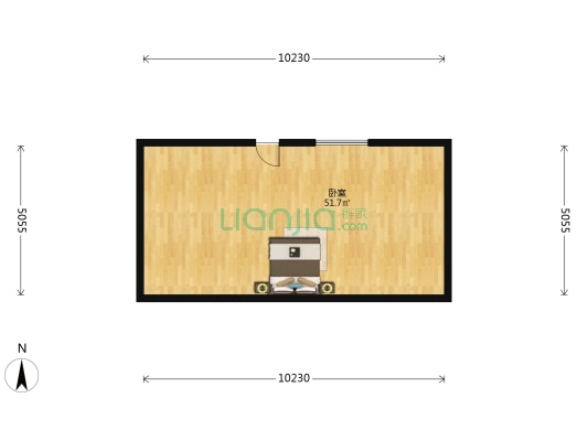 解放路174号大院 1室0厅0卫 86平方