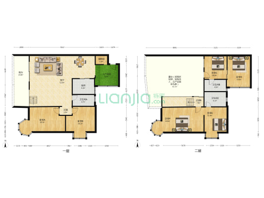 津科苑 6室1厅3卫 232平方