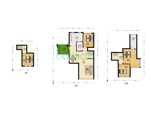 凤岭山语城 4室2厅2卫 126平方