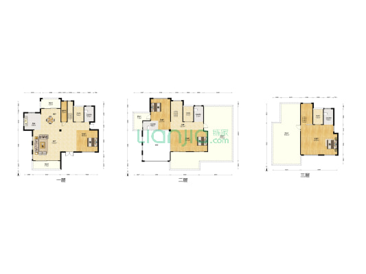 御景庄园 4室1厅4卫 318平方