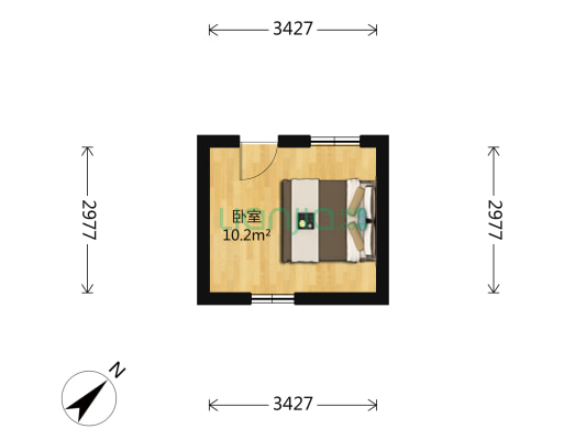 鸿德里 1室0厅0卫 10平方