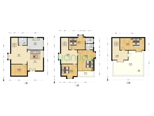 大布自建房 4室2厅3卫 208平方