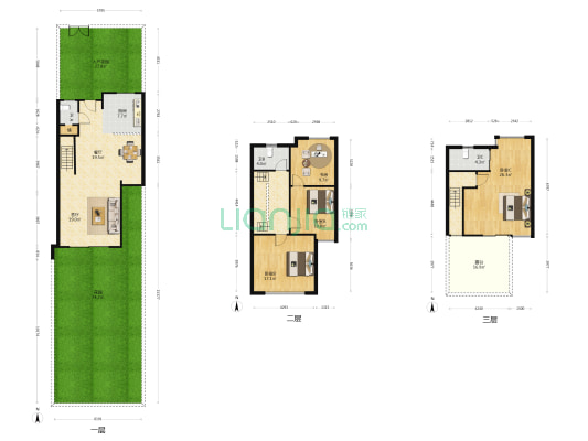 凯茵新城08区琉森湖畔 4室2厅3卫 147平方