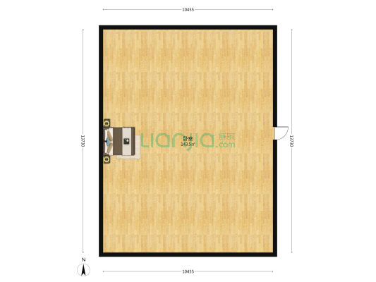 万科金域华府 1室0厅0卫 125平方