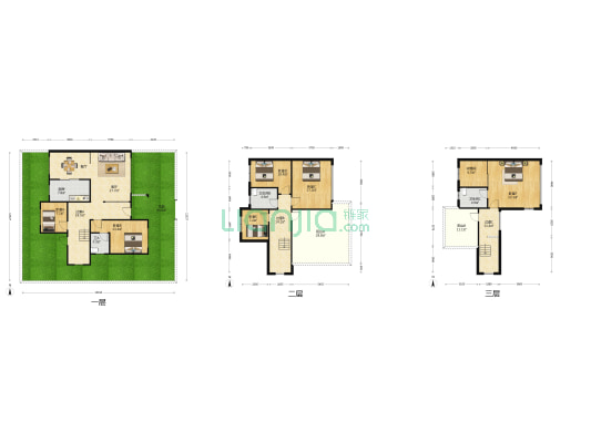 金都花园别墅 6室1厅3卫 196平方