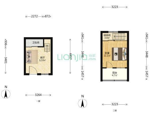 油坊胡同 1室1厅1卫 40平方