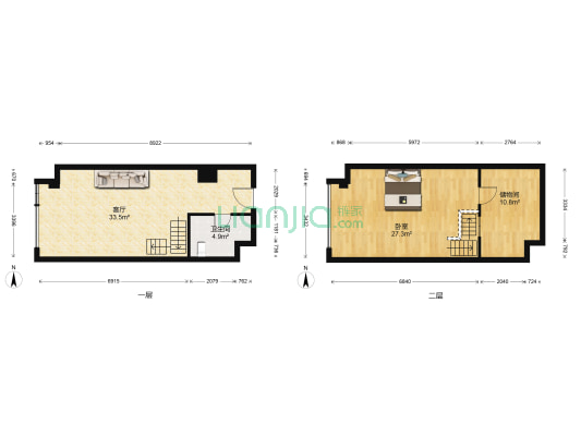 苏尚新地 1室1厅1卫 53平方