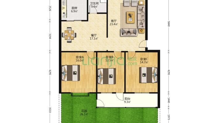 颖馨嘉苑二手房实景图