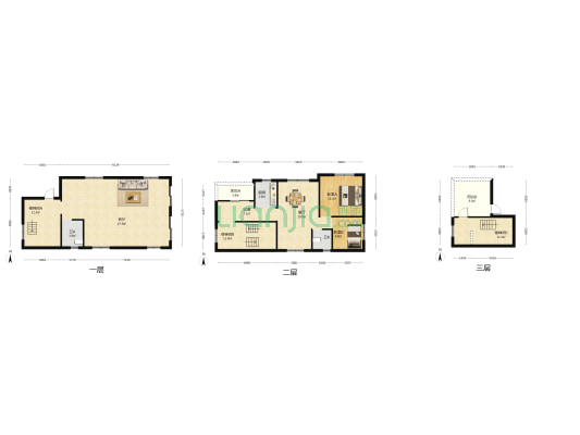南朗西村 2室2厅2卫 193平方