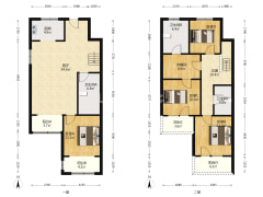 上叠 南北通透无遮挡 有电梯出行方便-涿州鸿坤理想尔湾户型图