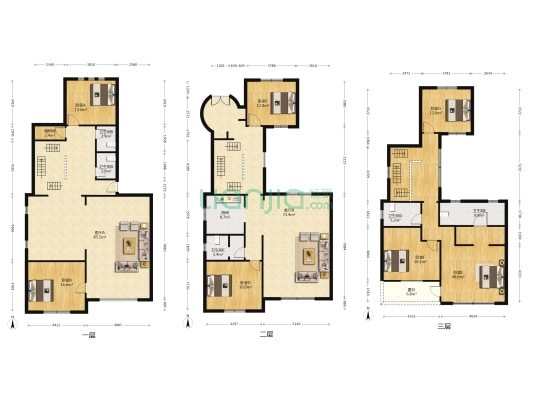 璞玉岛 7室2厅5卫 411平方