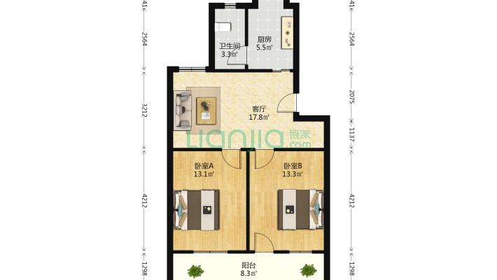 江南厂区二手房实景图